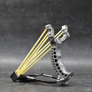 Oude Zilveren Jacht Op De Maan Drie Kaarten Zes Strengen Elastische Jacht <span class=keywords><strong>Chinese</strong></span> Krachtige Nieuwe Stabiele Outdoor Katapult Katapult - Product Image 6