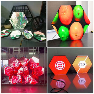 Personnalisable P3 Hexagone Hexagonal <span class=keywords><strong>Triangle</strong></span> Rond Écran Circulaire <span class=keywords><strong>Panneau</strong></span> Vidéo Couleur Pantallas LED Affichage <span class=keywords><strong>de</strong></span> <span class=keywords><strong>Signalisation</strong></span> Numérique - Product Image 2