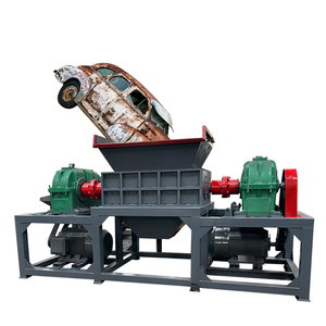 Copper Aluminum Briquette Material Metal Shredder Machine Heavy Duty Car Shell <strong>Scrap</strong> Processing <strong>2</strong> Electric <strong>Motors</strong> Engine High - Product Image 1