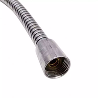 Tuyau de douche en PVC de qualité professionnelle d'usine pour tuyau de douche en acier inoxydable flexible chromé de 1M