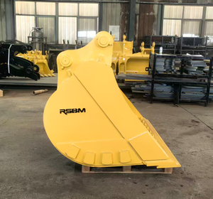 บุ้งกี๋ขุดดิน Global Supply Rsbm ขนาด 60 นิ้ว สำหรับรถขุด Cat320 Cat323 ใช้ทำความสะอาดร่องลึก กว้าง 1500 มม. สำหรับงานปรับระดับ น้ำหนัก 20 ตัน - Product Image 2