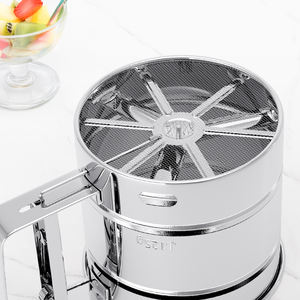 小麦粉ふるいメッシュ小麦粉ふるいステンレス鋼大型小麦粉ふるいベーキング用 - Product Image 4