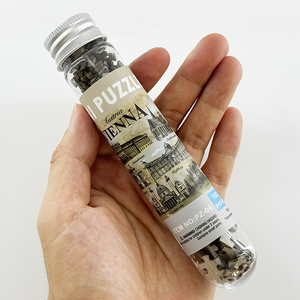 OEM Custom Design Mini Text Tube Jigsaw <strong>Puzzle</strong> <strong>100</strong> <strong>Pieces</strong> High Quality Mini <strong>Puzzle</strong> - Product Image 4