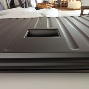 Hengshengda 550 Doublure de porte noire en plastique pour réfrigérateur-congélateur, pièce thermoformée personnalisable - Product Image 3