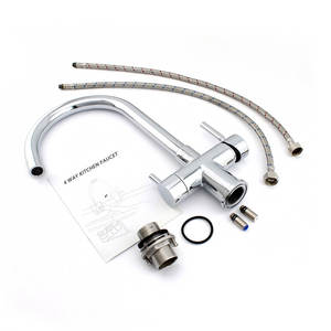4-in-1 <span class=keywords><strong>filtro</strong></span> da <span class=keywords><strong>cucina</strong></span> <span class=keywords><strong>rubinetto</strong></span> in ottone massiccio 4 vie <span class=keywords><strong>rubinetto</strong></span> da <span class=keywords><strong>cucina</strong></span> caldo freddo RO acqua pura <span class=keywords><strong>rubinetto</strong></span> - Product Image 4