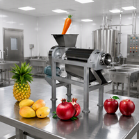 Extracteur de jus à vis spirale professionnel pour mangues, grenades, pommes et oranges – Équipement de pressage et de traitement des fruits