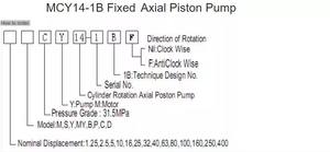 Bomba de Pistones Axiales Hidráulicos MCY 1.25MCY14-1B 2.5MCY14-1B 5MCY14-1B 10MCY14-1B 25MCY14-1B 32MCY14-1B 40MCY14-1B 63MCY14-1B - Product Image 5