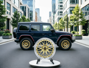 Ruedas Beadlock de Aleación <span class=keywords><strong>4x4</strong></span> Cromadas 4x100 4x114.3 67.1/73.1mm 16 17 18 19 20 22 para Suzuki Jimny Todoterreno de Uso Ligero - Product Image 1