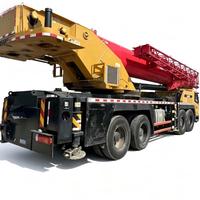 Grue de chantier d'occasion XG Xuzhou 80 tonnes avec moteur et pompe