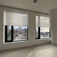 Persianas Enrollables Motorizadas Integradas de Tamaño Personalizado con Zigbee para Uso Interior en Dormitorios