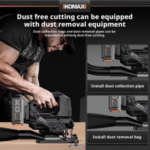 Sierra de Calar de Grado Industrial <span class=keywords><strong>con</strong></span> Batería de Litio, Máquina de Corte Manual para Madera/Metal/<span class=keywords><strong>PVC</strong></span> <span class=keywords><strong>con</strong></span> 3 Años de Garantía - Product Image 2