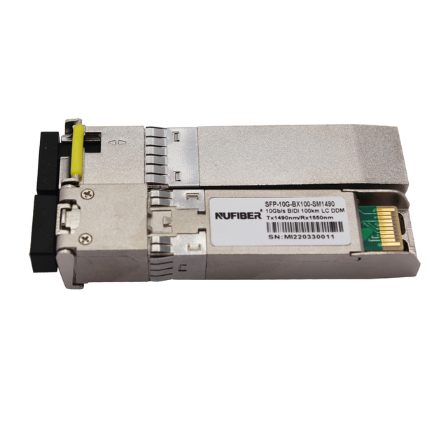 10GBASE ZR100 SFP+ Optical Transceiver 1550nm 100km Duplex LC SMF DDM Hot Pluggable Module for Cisco Arista H3C Dell
