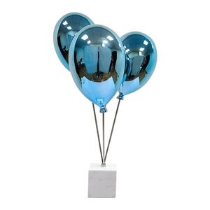 Ornamento Moderno Minimalista Creativo a Forma di Palloncino con Tecnica di Elettroplaccatura per Case Modello, Uffici Vendite, Sale, Soggiorni e TV - Product Image 5