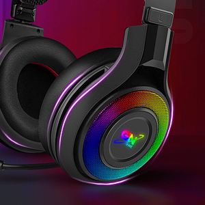 <span class=keywords><strong>Casque</strong></span> <span class=keywords><strong>filaire</strong></span> professionnel pour e-sport 7.1, circum-auriculaire, avec annulation active du <span class=keywords><strong>bruit</strong></span> (ANC), métal, RGB, caisson <span class=keywords><strong>de</strong></span> basses vibrant, commande par bouton - Product Image 6