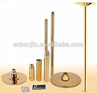 Gold Pole Dance Fitness Portátil Profesional Spinning Dancing Pole Kit Ejercicio Stripper Pole