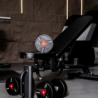 Banc de musculation pliable en métal VANBO FITNESS, réglable, pour usage en salle de sport