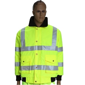 Áo Khoác An Toàn Phản Quang Có Mũ Hi Viz Màu Vàng - Product Image 1