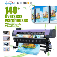 Impresora de Inyección de Tinta Eco-Solvente Yinghe 2m I3200, Nueva, para Impresión de Pancartas Flexibles Automáticas de 1440dpi