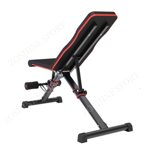 Panca Multifunzione Regolabile Zoshine per Allenamento, Panca Pieghevole per Manubri, Attrezzatura da Palestra, <span class=keywords><strong>Limite</strong></span> di Peso 300 KG - Product Image 2