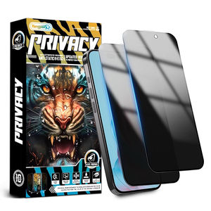 Protecteur d'écran de confidentialité <span class=keywords><strong>Tiger</strong></span> de haute qualité pour iphones 15 <span class=keywords><strong>pro</strong></span> <span class=keywords><strong>max</strong></span> confidentialité pour <span class=keywords><strong>iphone</strong></span> verre trempé anti-espion pour <span class=keywords><strong>iPhone</strong></span> 16 <span class=keywords><strong>Pro</strong></span> - Product Image 1
