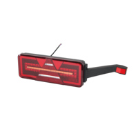 Feu arrière LED 12/24V, feu de position arrière LED, clignotant, feu stop, marche arrière pour camion, remorque, camionnette