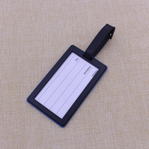 Étiquettes de bagages personnalisées en PVC avec logo 3D pour valises de voyage - Product Image 6