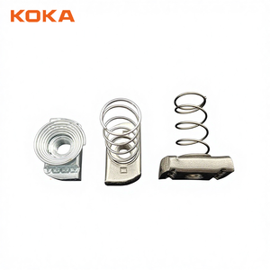 Dado a molla a T in acciaio zincato per profili a U Unistrut, molto venduto - Product Image 3