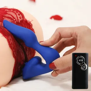 Fernbedienung Butt Plug G Spot Massage Sexspielzeug für Frauen Männer Spielzeug plus Analspiel zeug