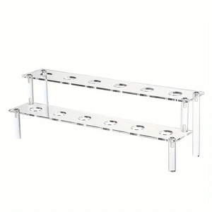 Đa-Chức Năng <span class=keywords><strong>Acrylic</strong></span> Chủ Cone 12-Lỗ Ice Cream Và Bỏng Ngô Đứng Cho Đảng Wedding Sinh Nhật Trong Suốt Waffle Hiển Thị - Product Image 6