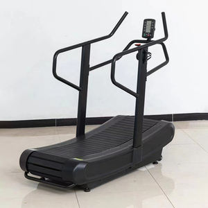Equipo de Gimnasio, Máquina de Correr Cardiovascular, Caminadora Mecánica Curva Comercial Manual sin Motor con Correa de Nailon - Product Image 2