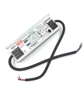 MeanWell HLG-80H-12A 80W 100W 120W 185W 240W 320W 480W 600W Waterproof Switching Technology Circuit Power Supply For Led Lights