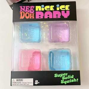 Jouet anti-stress en forme de cube de glace extensible et compressible de 7,5 cm, en matériau de maltose transparent, à remontée lente, pour enfants - Product Image 6