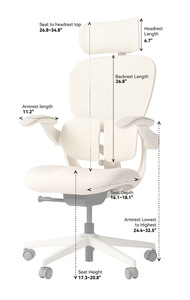 <span class=keywords><strong>Chaise</strong></span> <span class=keywords><strong>de</strong></span> <span class=keywords><strong>bureau</strong></span> ergonomique professionnelle AJUNION avec siège confortable en mousse à mémoire <span class=keywords><strong>de</strong></span> <span class=keywords><strong>forme</strong></span>, soutien lombaire 3D, appui-tête 4D et dossier inclinable en maille - Product Image 2