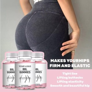 Complément de musculation naturel : Gummies pour l'amélioration des fesses et des hanches, pour des courbes magnifiques, Gummies BBL pour les fesses - Product Image 5