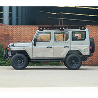 Accessoires tout-terrain 4x4 Panier de toit pour bagages Aluminium+Acier Porte-bagages de toit pour Beijing BJ212