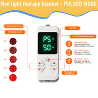 Tapis de luminothérapie rouge RedThera pour tout le corps, utilisation à domicile, couverture de luminothérapie infrarouge rouge LED pour tout le corps