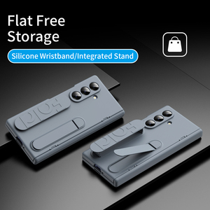 Dây Đeo Cổ Tay Đứng Điện Thoại Di Động Bìa Đối Với <span class=keywords><strong>Samsung</strong></span> Z Gấp <span class=keywords><strong>7</strong></span> Chống Ngón Tay Matte PC Đầy Đủ Bìa Điện Thoại Trường Hợp Đối Với Galaxy Z Gấp 3 4 5 6 <span class=keywords><strong>7</strong></span> - Product Image 4