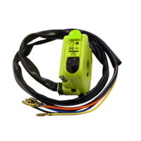 Interrupteur étanche 12V pour moto, bouton de démarrage, interrupteur marche/arrêt, phare LED pour moto, interrupteur double clignotant, ATVS