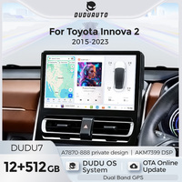 Reproductor de Audio para Auto DUDUAUTO DUDU7 A7870 AKM7739 DSP QLED 2K Android para Toyota Innova Crysta AN140