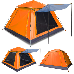 <span class=keywords><strong>Tente</strong></span> de camping instantanée à une chambre, installation facile, automatique, hydraulique, résistante à l'eau, pare-pluie, portable, légère, quatre saisons - Product Image 6