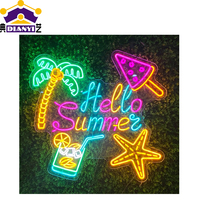 Letrero Luminoso LED Personalizado de Acrílico para Decoración de Paredes de Bares, Barberías y Restaurantes, Letrero de Neón Personalizado con Logotipo Comercial