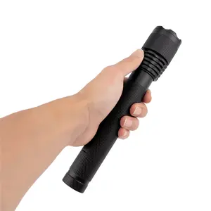 Tail Power Switch Flash Light Small T6 Flashlight Handheld Aluminum Alloy Housing Small Pocket LED Torch