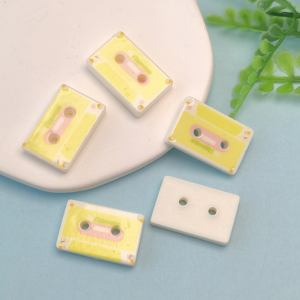 Mini résine bande son musique Flatback breloques Cabochon Miniature motif Applique ornement artisanat bricolage accessoires - Product Image 4