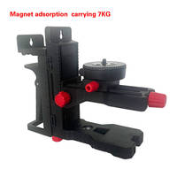 DJ1200 360 support de Rotation niveau Laser avec attelle arrière adaptateur de poinçonnage de trou de forme spéciale personnalisé Base pivotante magnétique
