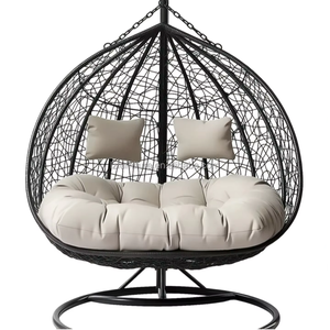Factory Best High Quality Rattan <b>Chair</b> Swing Outdoor Garden Patio Furniture Set Manufacturer Wholesale Custom OEM - Product Image 1