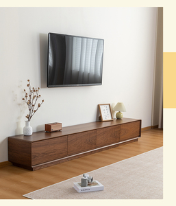 Muebles de Sala de Estar Modernos, Mueble para <span class=keywords><strong>TV</strong></span> y <span class=keywords><strong>Mesa</strong></span> de Centro de Madera Simple, Directo de Fábrica - Product Image 2