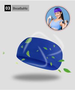 Fascia antisudore multicolore donna uomo in esecuzione fasce per la <span class=keywords><strong>testa</strong></span> del sudore per lo sport - Product Image 2