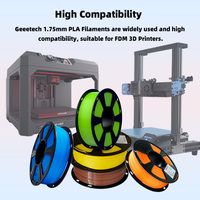 Filament d'imprimante 3D en PETG/PLA/ASA/ABS/TPU personnalisé OEM/ODM Geeetech, prix d'usine, haute qualité, 1 kg/3 kg/5 kg