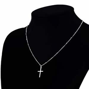 Nouveauté 2025 – Collier ras-du-cou religieux en or et argent pour femme avec pendentif croix – Vente en gros usine à prix abordable - Product Image 6