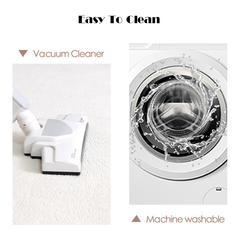 Luxury Faux Cashmere Living Room & Bedroom Rug – Easy-Clean Plush Area Rug - View 5